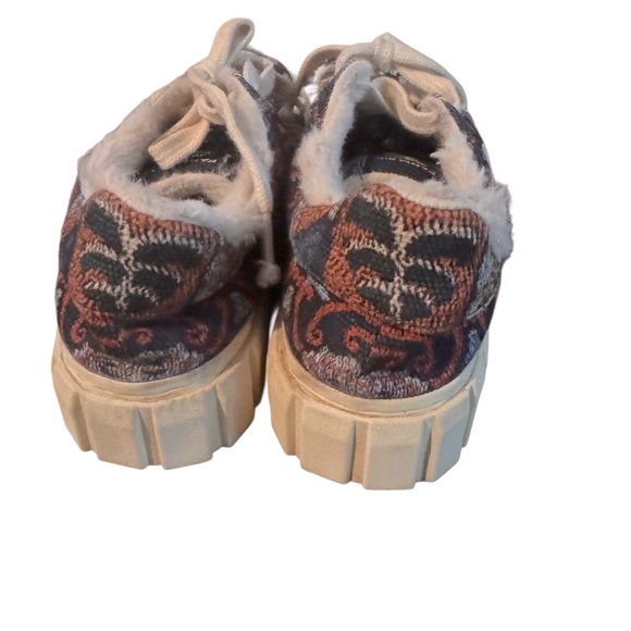 Farm Rio Women’s Anika Platform Sneaker Navy Blue Tapestry US 7.5 - Picture 6 of 8